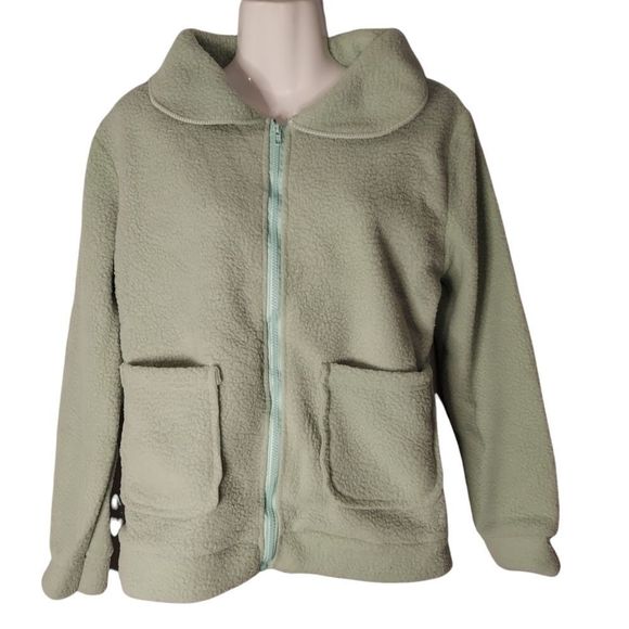 Fleece Teddy Zip-Up Jacket - Picture 3 of 7